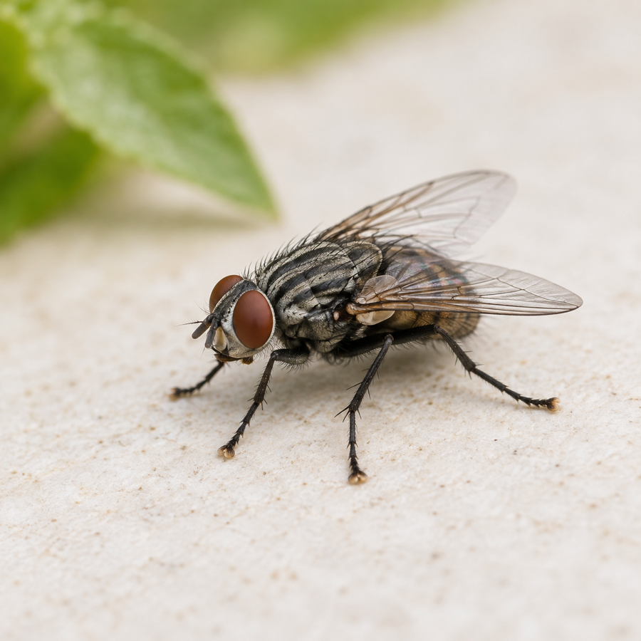 Flies identification photograph